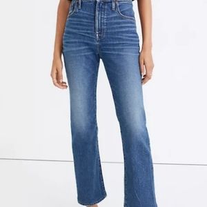 Madewell slim demi boot jeans